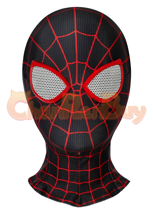 Miles Morales Costume Spider Man Cosplay Jumpsuit Kids Size-Chaorenbuy Cosplay