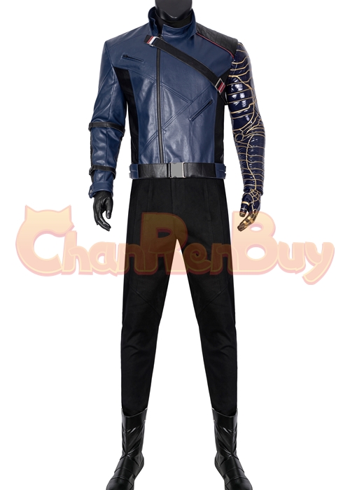 The Falcon and the Winter Soldier Costume Bucky Barnes Cosplay Suit -Chaorenbuy Cosplay