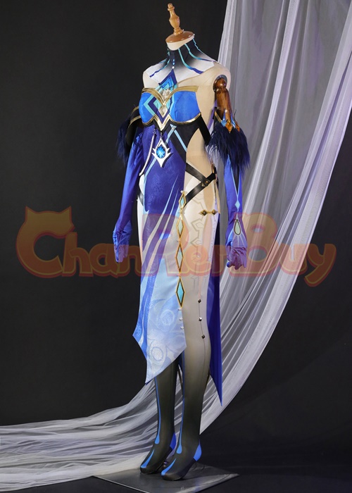 Hidden Mirror Lady Costume Genshin Impact Cosplay Suit-Chaorenbuy Cosplay