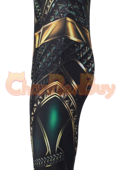 Aquaman and the Lost Kingdom Costume Cosplay Black Suit Kids Size-Chaorenbuy Cosplay