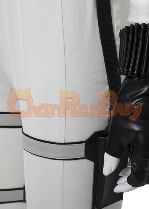 Yelena Belova Costume Black Widow Cosplay White Suit Boots Outfit-Chaorenbuy Cosplay