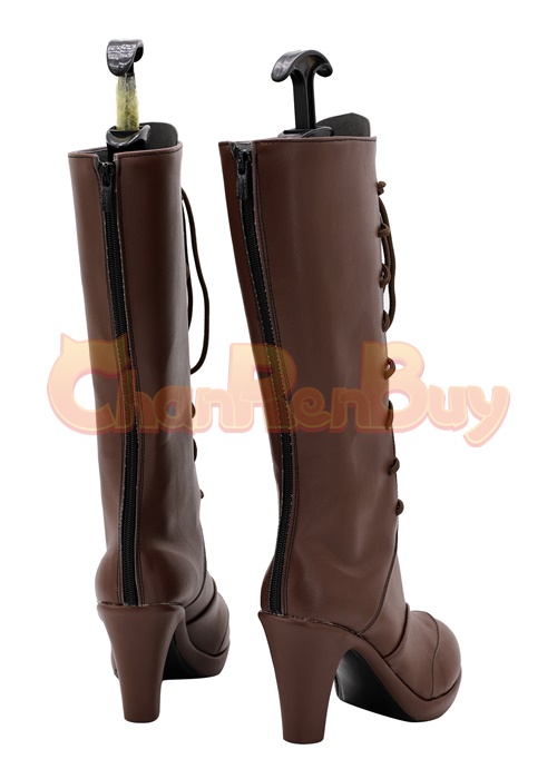 Emma Verde Shoes Nijigasaki High School Idol Club Cosplay Boots-Chaorenbuy Cosplay