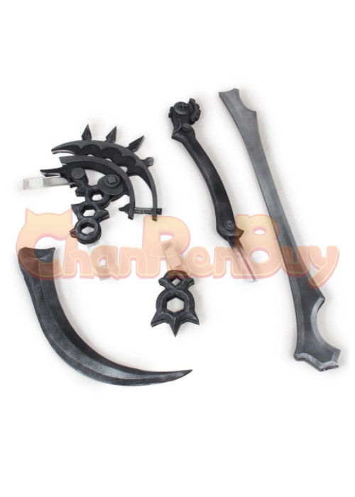 FINAL FANTASY XIV FF14 Edda Blackbosom Sickle Cosplay Prop-Chaorenbuy Cosplay