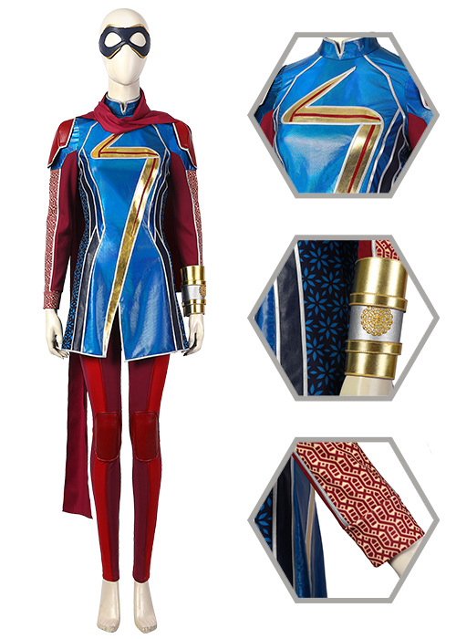 Ms. Marvel Costume Kamala Khan Cosplay Suit-Chaorenbuy Cosplay