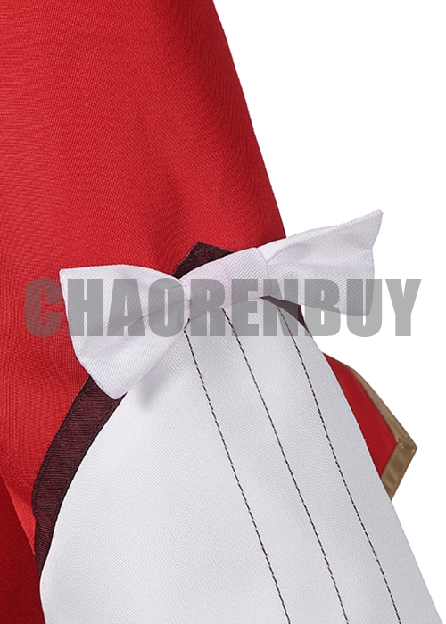Genshin Impact Klee Costume Cosplay Suit Boots Wig Outfit-Chaorenbuy Cosplay