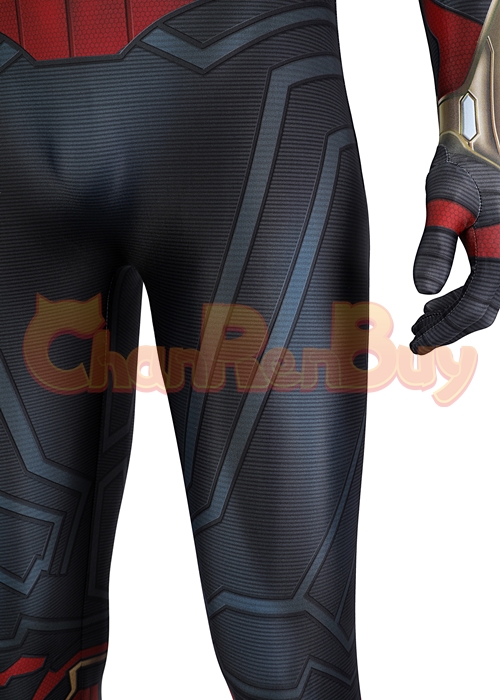 Spider Man 3 No Way Home Iron Spider Classic Black Suit Cosplay Costume-Chaorenbuy Cosplay
