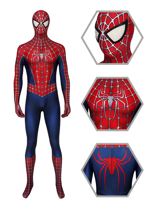 Spider Man 2 Costume Tobey Maguire Cosplay Suit-Chaorenbuy Cosplay
