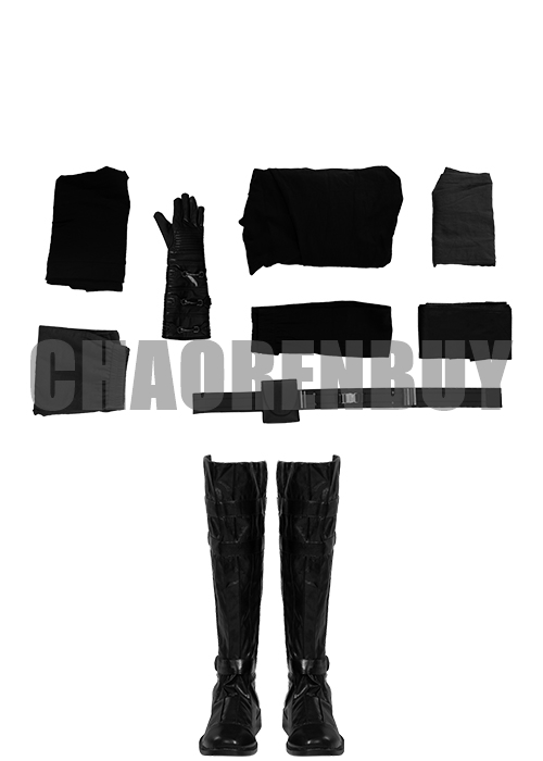 Anakin Skywalker Costume Star Wars Jedi Knight Cosplay Suit Boots Outfit-Chaorenbuy Cosplay