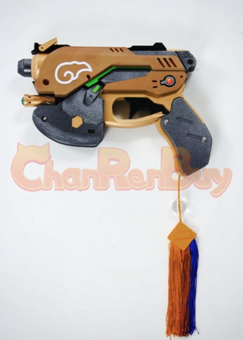 OW Overwatch D.VA Gun New Year Skin Version Cosplay Prop-Chaorenbuy Cosplay