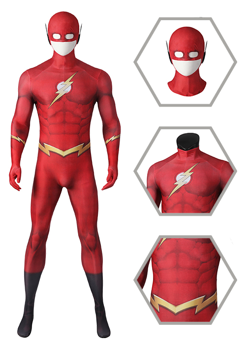 The Flash Season 8 Costume Jay Garrick Cosplay Suit-Chaorenbuy Cosplay