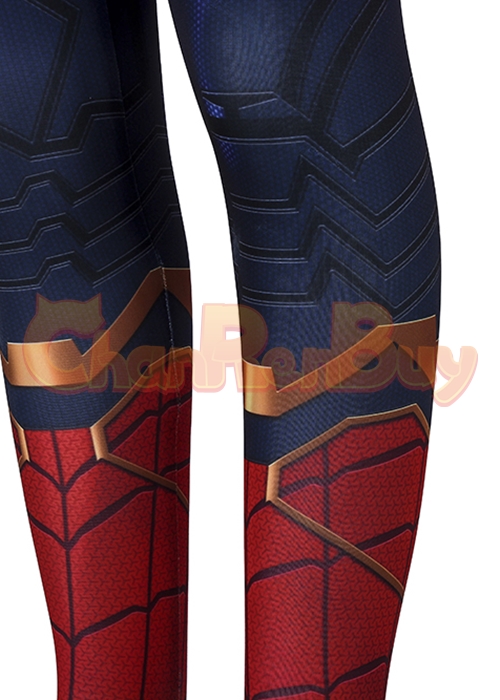 Iron Spider Man Costume Avengers Endgame Cosplay Jumpsuit Kids Size-Chaorenbuy Cosplay