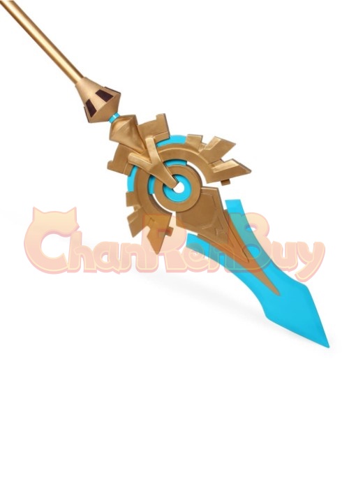 Genshin Impact Xiao Zhongli Cosplay Skyward Spine Spear-Chaorenbuy Cosplay