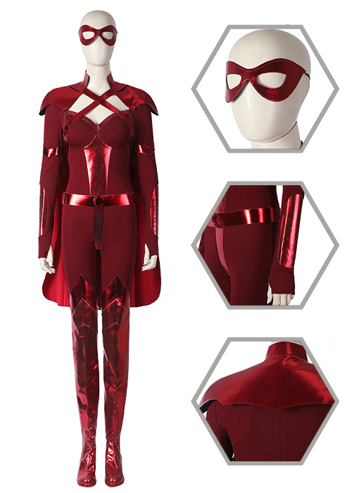 Crimson Countess Costume The Boys Season 3 Cosplay Suit Outfit-Chaorenbuy Cosplay