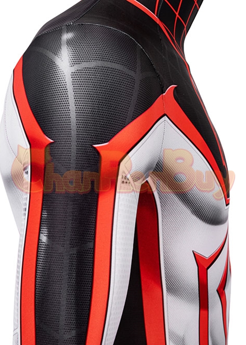 Miles Morales Costume Spider Man T.R.A.C.K. Cosplay Suit-Chaorenbuy Cosplay