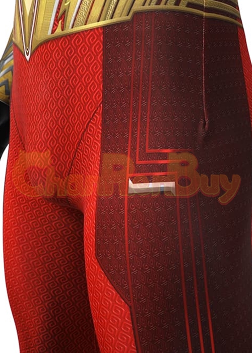 Shazam Fury of the Gods Costume Billy Batson Cosplay Suit Ver 2-Chaorenbuy Cosplay