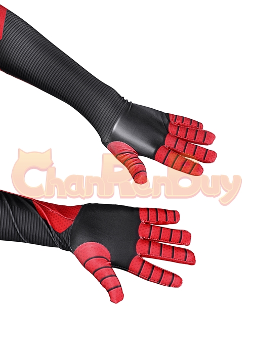 Spider Man 3 No Way Home Costume Cosplay Black Suit Kids Size-Chaorenbuy Cosplay