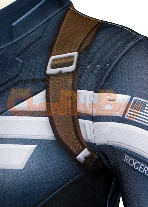 Captain America The Winter Soldier Costume Steve Rogers Cosplay Suit Kids Size-Chaorenbuy Cosplay