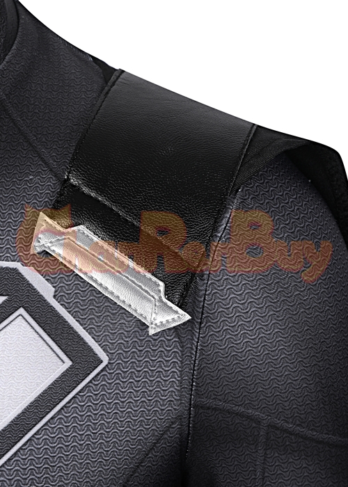 Superhero Man Costume Clark Kent Suit Cosplay Black Ver Kids Size