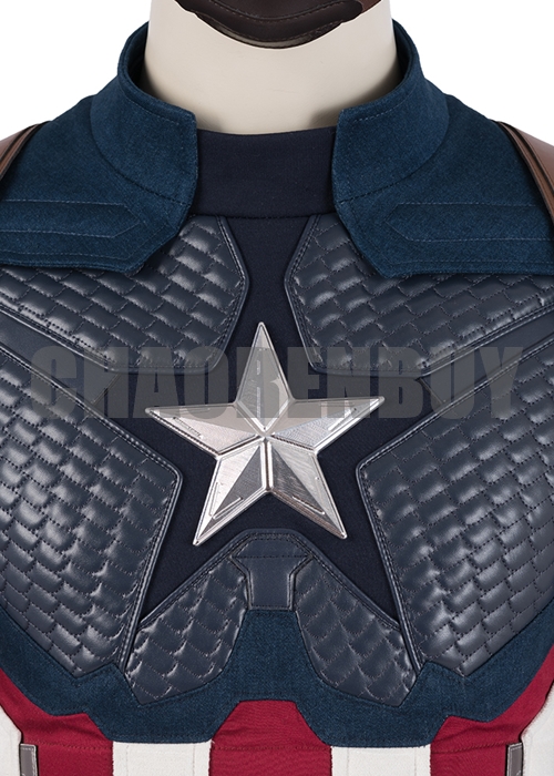 Captain America Costume Avengers Endgame Cosplay Suit Helmet Oufit-Chaorenbuy Cosplay