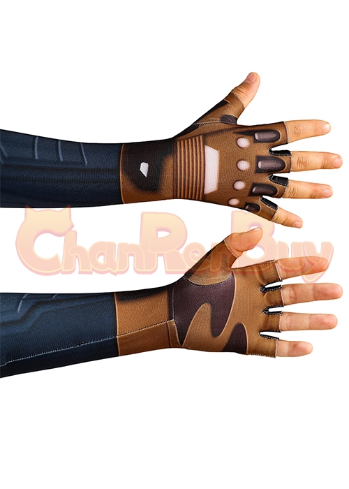 Captain America The Winter Soldier Costume Steve Rogers Cosplay Suit Kids Size-Chaorenbuy Cosplay