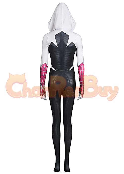 Spider-Gwen Stacy Costume Spider-Man: Across The Spider-Verse Cosplay Suit-Chaorenbuy Cosplay