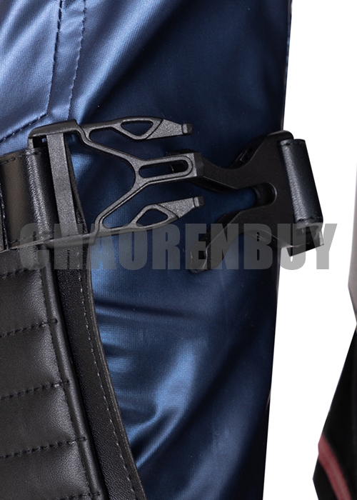 The Falcon and the Winter Soldier Costume Bucky Barnes Cosplay Suit Boots Outfit-Chaorenbuy Cosplay