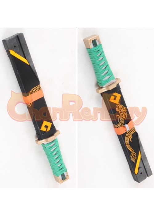 OW Overwatch Genji Dagger Young Skin Version Cosplay Prop-Chaorenbuy Cosplay
