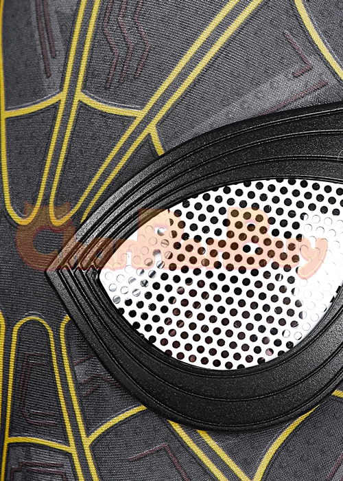 Spider Man 3 No Way Home Costume Cosplay Black Suit Kids Size-Chaorenbuy Cosplay