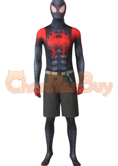 Miles Morales Costume Spider Man Into the Spider Verse Cosplay Suit -Chaorenbuy Cosplay