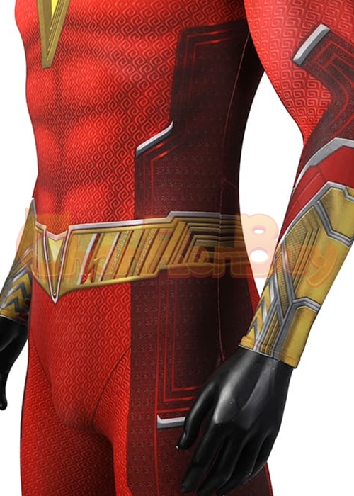 Shazam Fury of the Gods Costume Billy Batson Cosplay Suit Ver 2-Chaorenbuy Cosplay