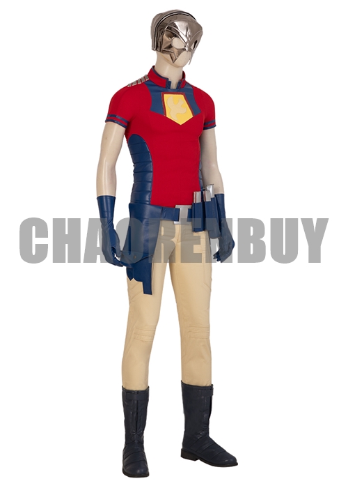Peacemaker Costume The Suicide Squad Cosplay Suit Boots Outfit-Chaorenbuy Cosplay
