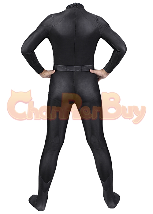 Superhero Man Costume Clark Kent Suit Cosplay Black Ver Kids Size