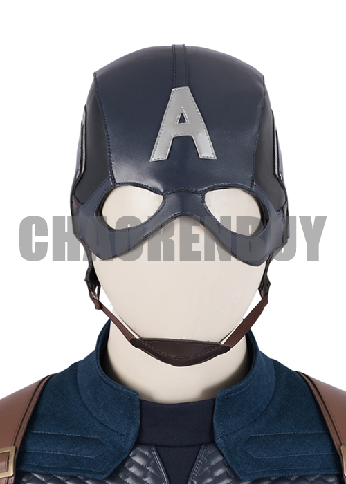 Captain America Costume Avengers Endgame Cosplay Suit Helmet Oufit-Chaorenbuy Cosplay