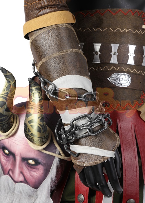 Kratos Costume God of War Ragnarok Cosplay Suit-Chaorenbuy Cosplay