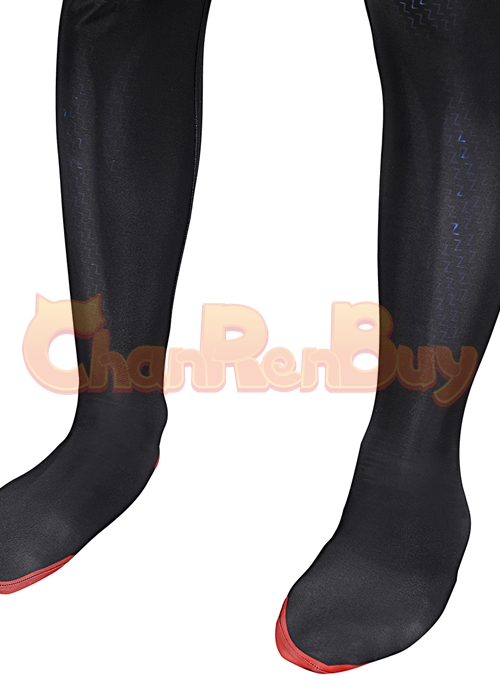 Miles Morales Costume Spider Man Into the Spider Verse Cosplay Suit Kids Size Ver 2