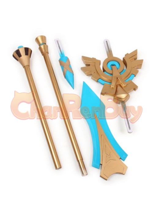 Genshin Impact Xiao Zhongli Cosplay Skyward Spine Spear-Chaorenbuy Cosplay