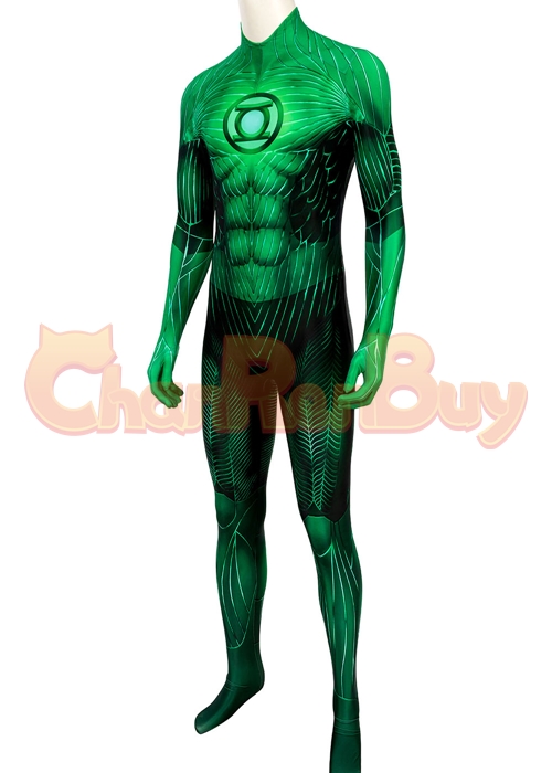 Green Lantern Costume Hal Jordan Cosplay Suit -Chaorenbuy Cosplay