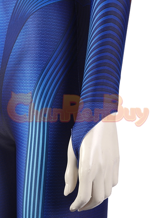 Superhero Girl Costume Kara Zor-El Bodysuit Cosplay