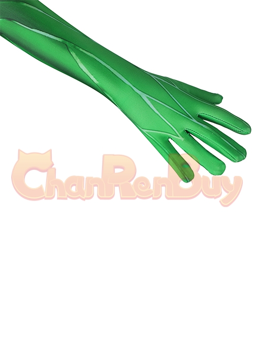 Green Lantern Costume Hal Jordan Cosplay Suit Kids Size-Chaorenbuy Cosplay