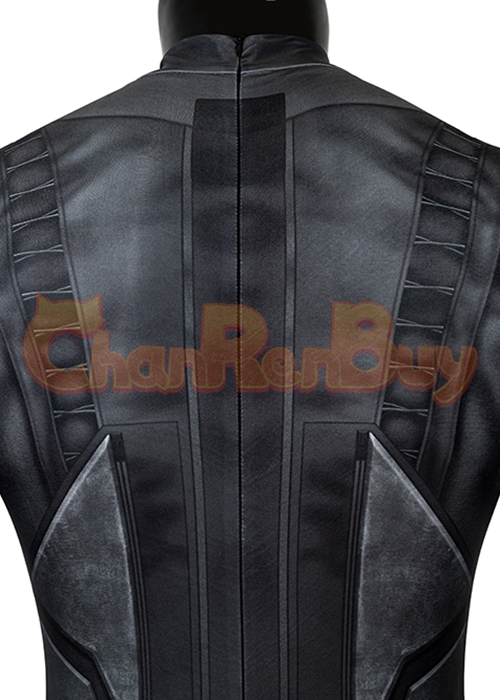 Superhero Bat Style Man Costume Bodysuit Cosplay Robert Pattinson Ver