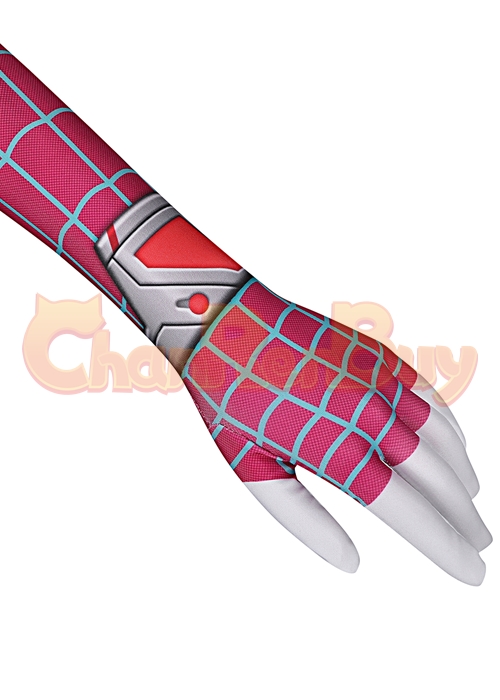 Spider-Gwen Stacy Costume Spider-Man: Across The Spider-Verse Cosplay Suit-Chaorenbuy Cosplay