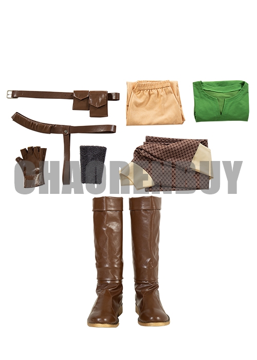Link Costume The Legend of Zelda Skyward Sword Cosplay Suit Boots Outfit-Chaorenbuy Cosplay