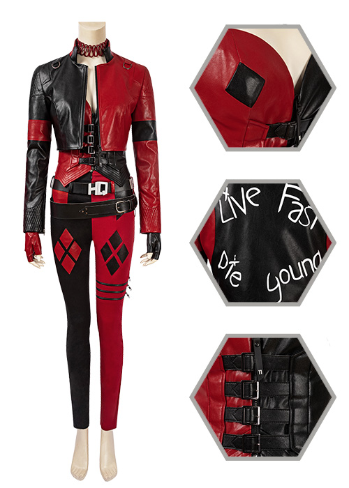 Harley Quinn Costume The Suicide Squad 2 Cosplay Suit-Chaorenbuy Cosplay