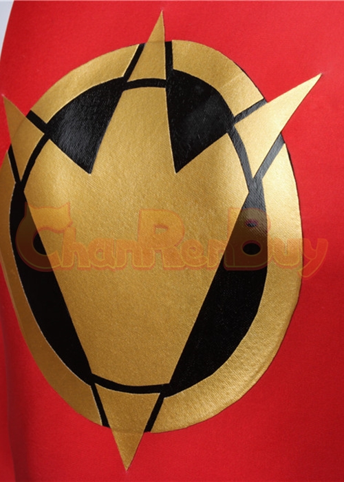 Red Dino Ranger Costume Power Rangers Dino Thunder Cosplay Suit-Chaorenbuy Cosplay