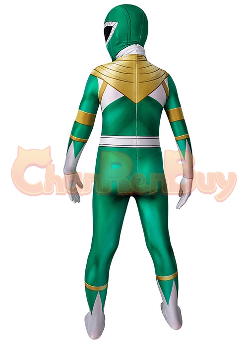 Mighty Morphin Power Rangers Costume Cosplay Suit Kids Size-Chaorenbuy Cosplay