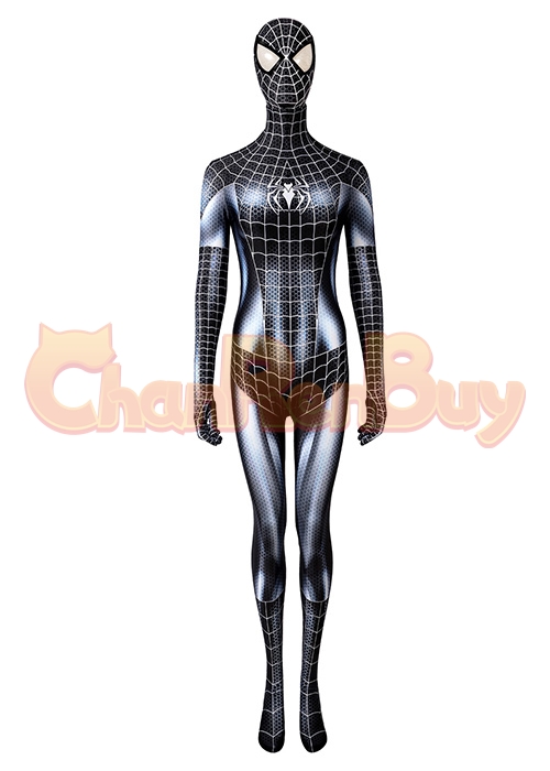 Spider Man Venom Black Cat Symbiote Costume Cosplay Suit-Chaorenbuy Cosplay