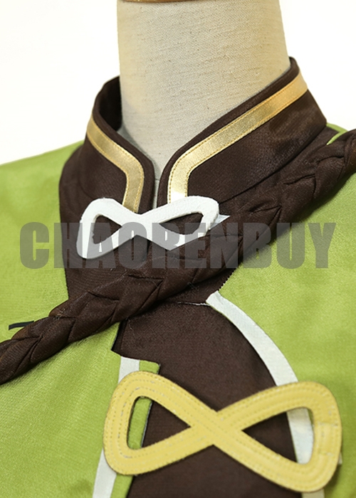 Yaoyao Costume Genshin Impact Cosplay Suit Shoes Wig Outfit-Chaorenbuy Cosplay