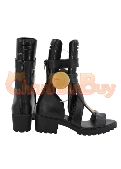 Killer Queen Shoes Kira Yoshikage JoJo's Bizarre Adventure Cosplay Boots-Chaorenbuy Cosplay