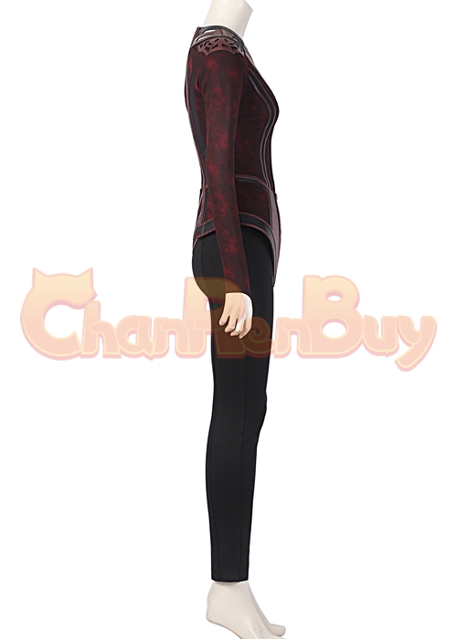 Scarlet Witch Costume Doctor Strange in the Multiverse of Madness Cosplay Suit Ver 3