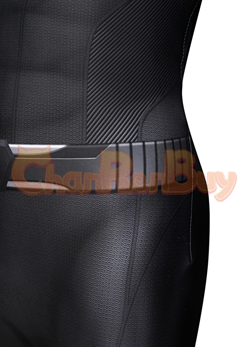 Superhero Man Costume Clark Kent Suit Cosplay Black Ver Kids Size